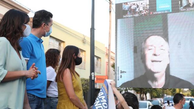 El Gobernador saludó en forma virtual a Carolina Basualdo, nueva intendente de Despeñaderos.