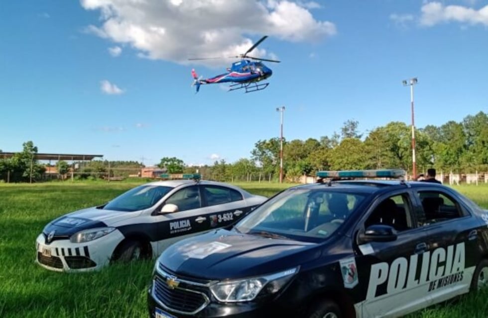 Abigeato y robo de yerba mate: la Policía de Misiones realiza operativos terrestres y aéreos en la zona norte de la provincia