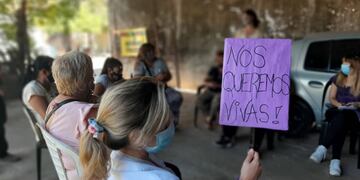 El episodio sucedió el viernes por la tarde en Dorrego y Rioja