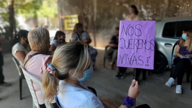 El episodio sucedió el viernes por la tarde en Dorrego y Rioja