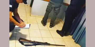 General Alvear: un hombre fue detenido acusado de matar a un perro a escopetazos.