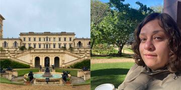 Lorena Moreau, la cordobesa que trabaja en un castillo de la reina Victoria