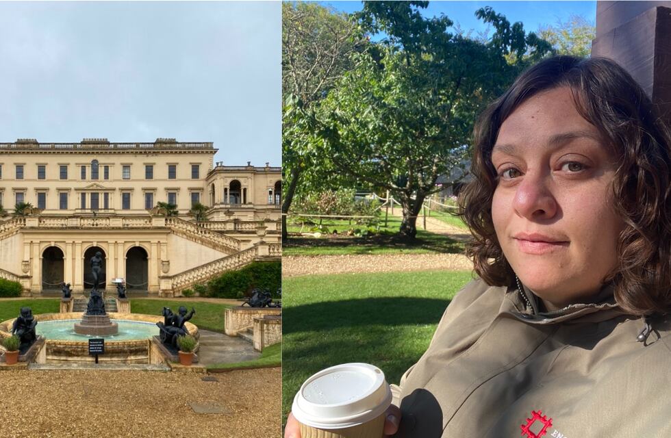 Lorena Moreau, la cordobesa que se fue a Inglaterra y ahora trabaja en un castillo de la reina Victoria
