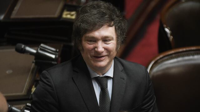 El presidente Javier Milei hablará en cadena nacional para anunciar su "mega DNU" (Foto: Federico López Claro)