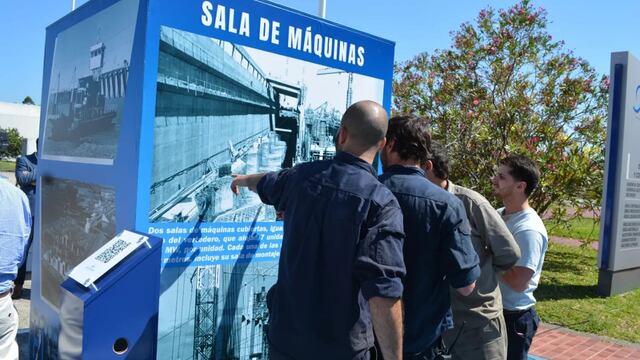 Salto Grande exhibe una fotogalería a cielo abierto en la Costanera de Concordia