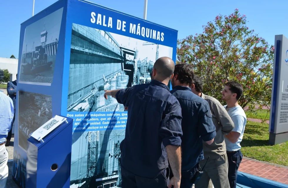 Salto Grande exhibe una fotogalería a cielo abierto en la Costanera de Concordia