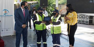 Trabajadoras municipales recibieron un reconocimiento del Concejo Deliberante capitalino.