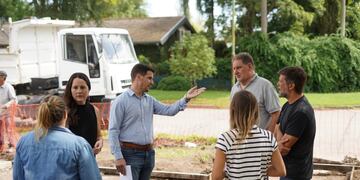 Avanza un nuevo espacio verde en el barrio Belgrano