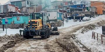 Ushuaia: continúa el operativo de limpieza en espacios públicos