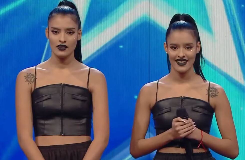 Con la energía del K-pop, mellizas rosarinas pisaron fuerte en Got Talent Argentina