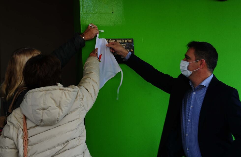 Pueblo General Belgrano homenajeó a los soldados caídos en Malvinas