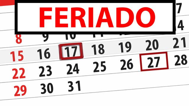 Calendario 2024: todos los feriados en Argentina que quedan para el resto del año.