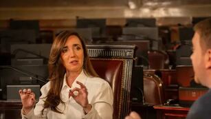 Victoria Villarruel habló con Jonatan Viale en TN