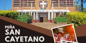Con música, fe y solidaridad, Posadas celebra la Primera Peña de Amigos de San Cayetano.