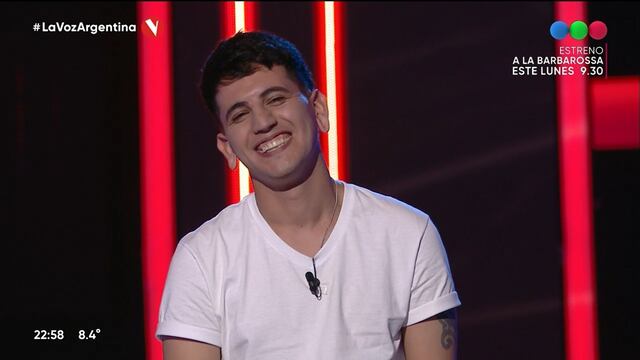 Yhosva Montoya, el único representante de Chubut en La Voz Argentina, fue declarado ciudadano ilustre.