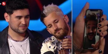 Tomás Peñaloza quedó eliminado de La Voz, pero fue consolado por Camilo gracias a Ricky Montaner.