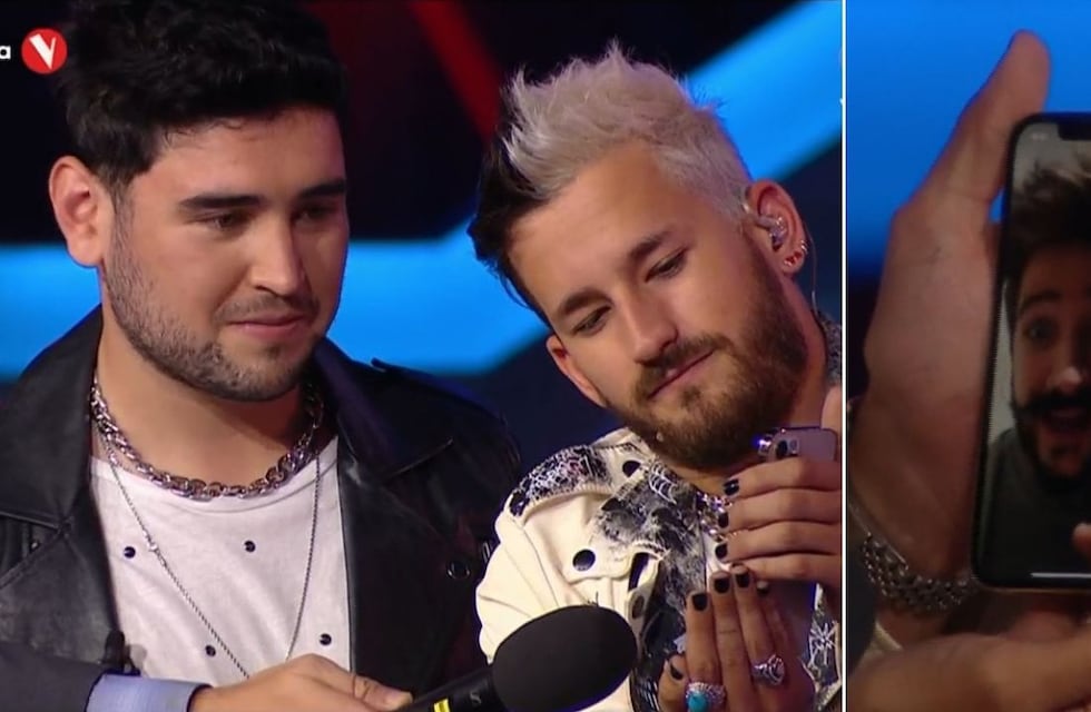 Camilo consoló por videollamada a Tomás Peñaloza, el mendocino que fue eliminado de La Voz y cantó su canción