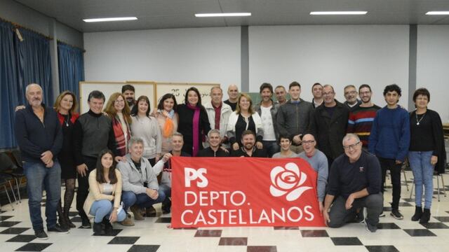 Mónica Fein encabezó una reunión del Socialismo en el departamento Castellanos