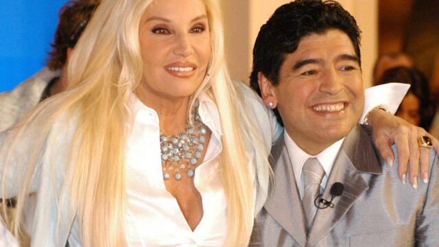 Susana Giménez y Diego Armando Maradona / Gentileza