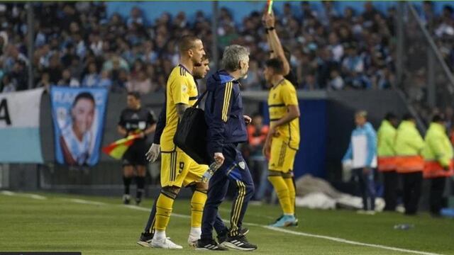 Darío Benedetto y Nicolás Valentini salieron lesionados a pocos días de la final de la Copa Libertadores.