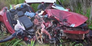 Esperanceños fallecieron en accidente vial en Entre Ríos.