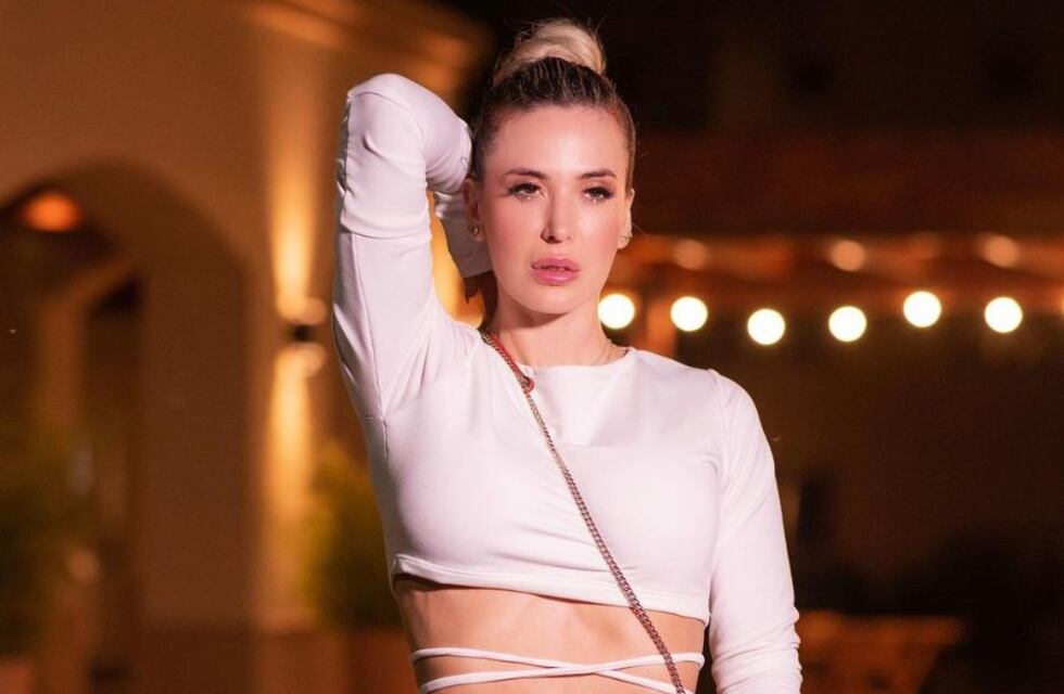 Jesica Cirio encandiló con un outfit deportivo violeta que sube la temperatura de las redes