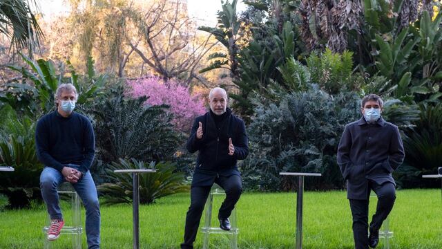 Con Horacio Rodríguez Larreta a la cabeza, autoridades de la Ciudad de Buenos Aires anunciaron flexibilización de restricciones por COVID-19.