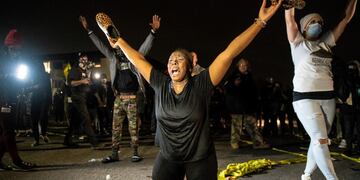 Manifestaciones ante un nuevo crimen racial. (Foto: Web)