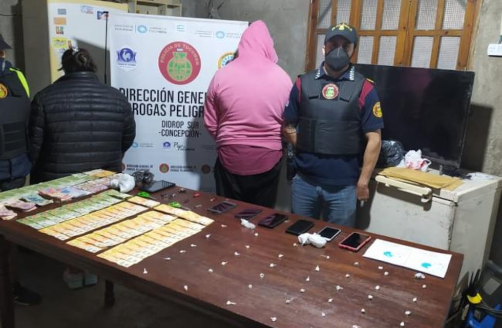 Desarticularon un “kiosco” de narcomenudeo en Concepción