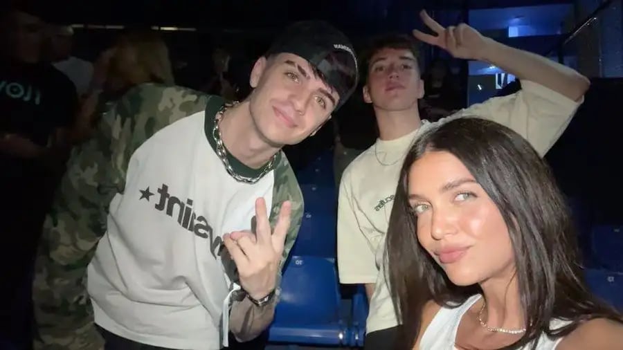 Bauletti y Zaira Nara