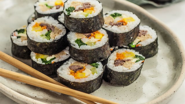 Kimbap coreano (Foto: Web)
