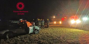 Accidente en Ruta E52 Arroyito