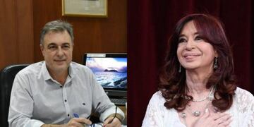 Luis Castellano y Cristina Fernández de Kirchner