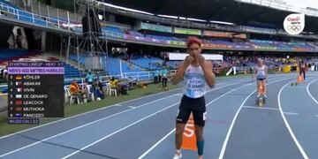 Bruno de Genaro, atleta de San Luis