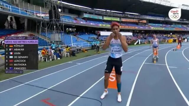 Bruno de Genaro, atleta de San Luis