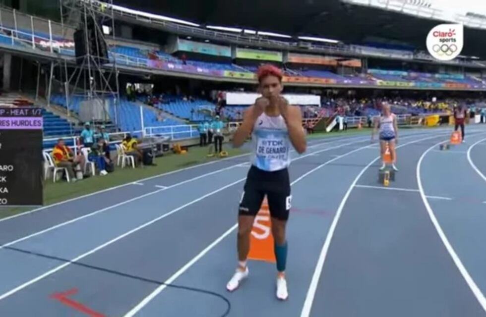 Atletismo: el puntano Bruno de Genaro avanzó a semifinales del Mundial U20