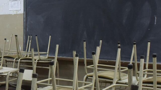 Aulas vacías.  (Raimundo Viñuelas)