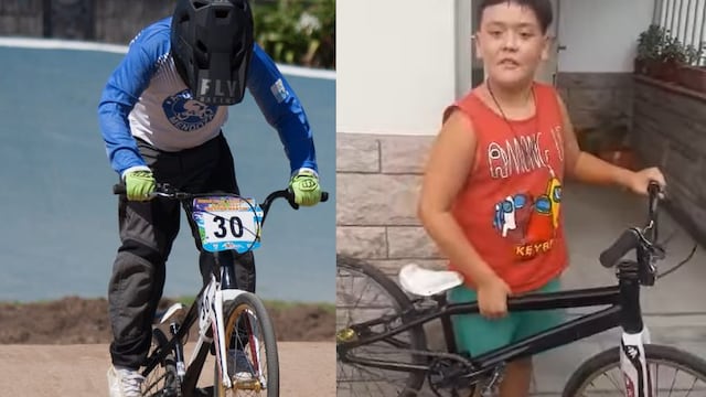 Agustín Bugiolacchi de 9 años, que compite en BMX, recuperó la bicicleta que le habían robado hace días en Godoy Cruz.