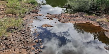 Crisis hídrica en Montecarlo por bajante del arroyo Itácuruzú.