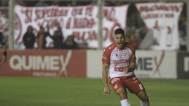 Gabriel Graciani, goleador de Instituto en el ascenso, sigue en Primera (Federico López Claro).