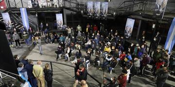Caras largas en el búnker del Frente de Todos.