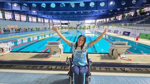 Elizabeth Noriega Medalla de Oro Circuito Paralímpico Loterías Caixa en San Pablo Brasil