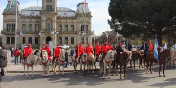 Acto Oficial del paso a la Inmortalidad del General San Martín en Tres Arroyos