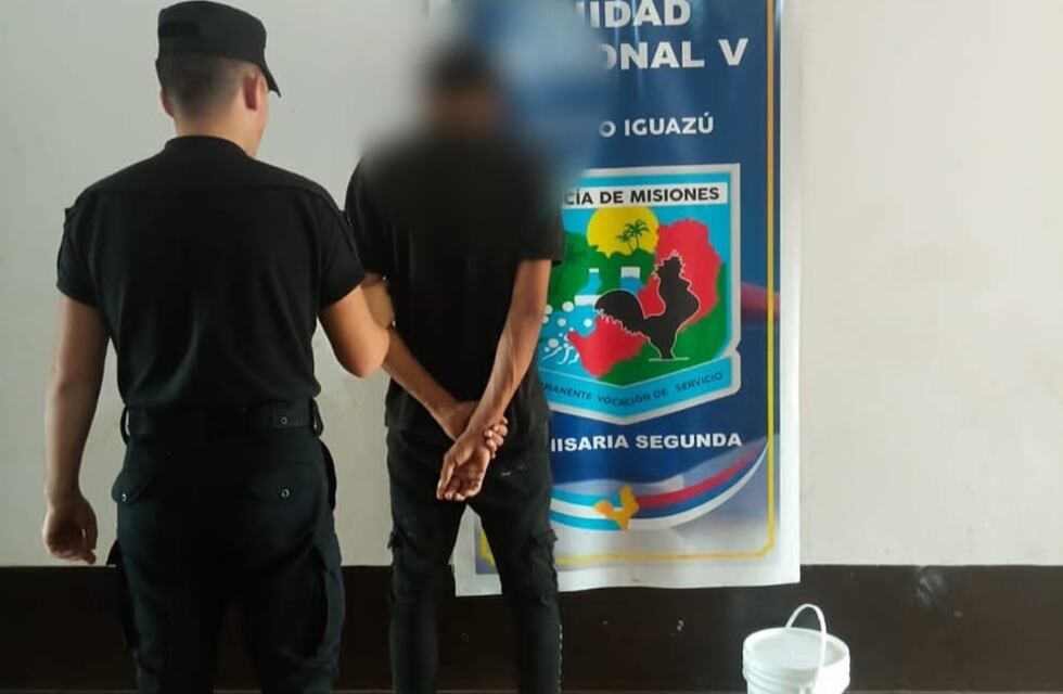 Un individuo fue detenido por robar en una construcción en Puerto Iguazú