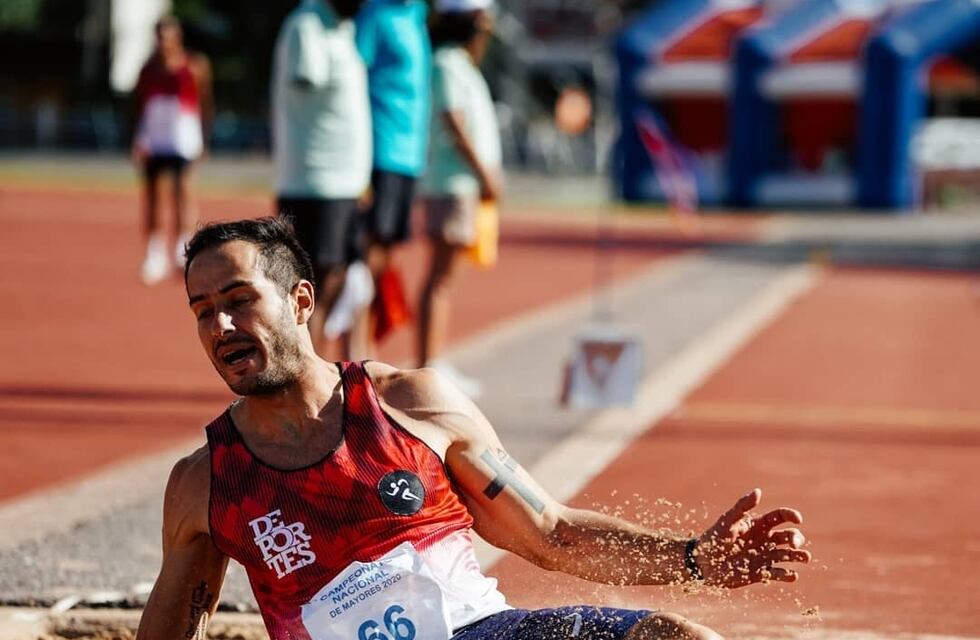 El campeón nacional de atletismo es salteño y piensa en Tokio