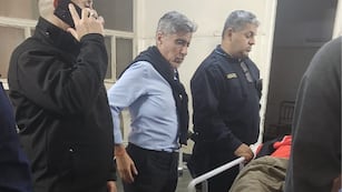 El policía herido fue internado en el Clínicas. (Policía)