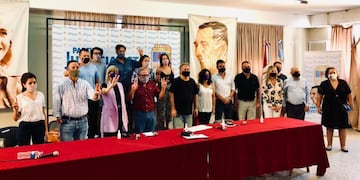 El encuentro se llevó a cabo este sábado al mediodía. (@pjsantafe1)