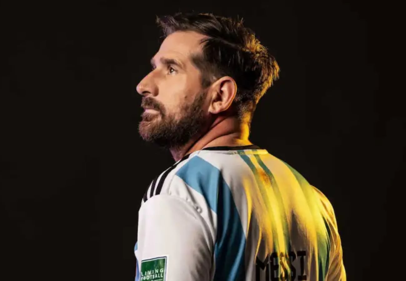 Leonardo Gorri, el imitador de Messi
