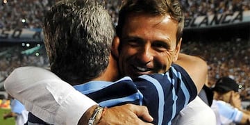 En 2014 Diego Cocca sacó campeón a Racing y cortó una larga racha (Foto: Télam).