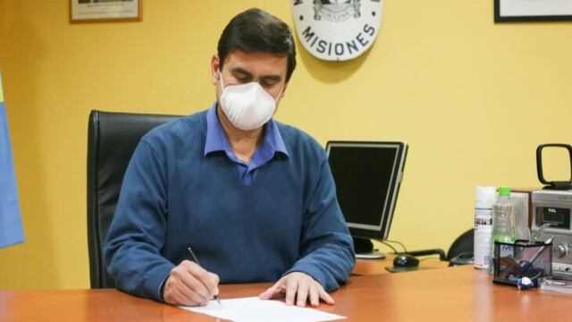 Tras el escandaloso video, el intendente eldoraense Fabio Martínez salió a desmentir la situación